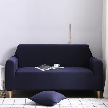 

Elastic Sofa Cover 1/2/3/4-Seater Sofa Slipcovers Pure color Sofa Covers For Living Room Couch Cover Multicolor optional