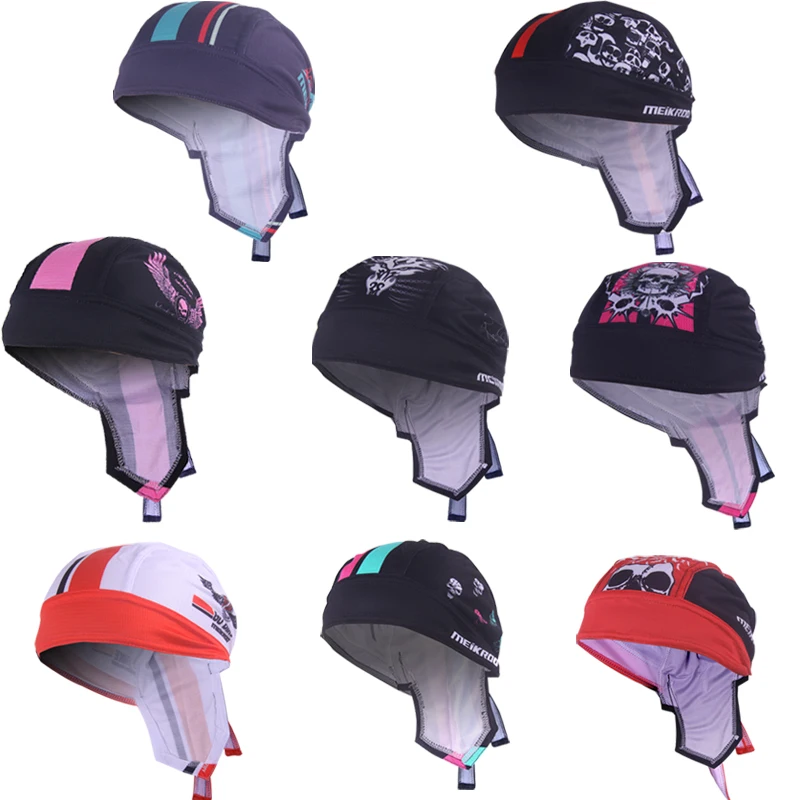 

Original Meikroo skull cyclist black Sunscreen Headwear Bicycle Bandana cycling Pirate Headband cap