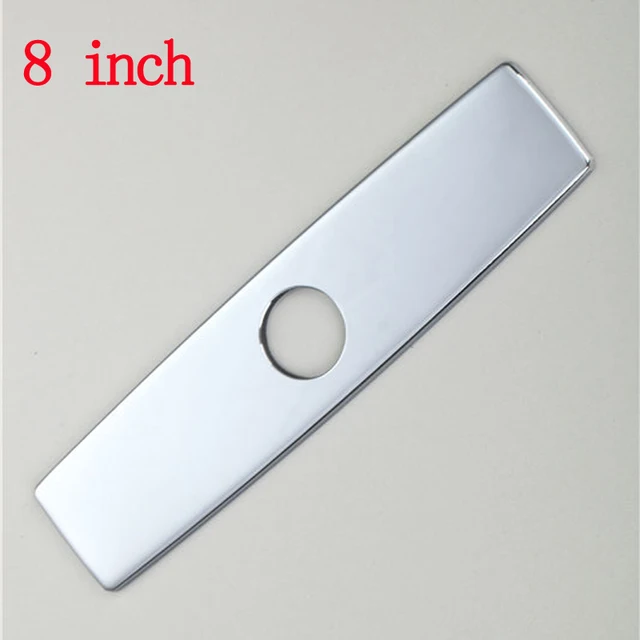 Chrome Polished 8 Kitchen Sink Faucet Hole Cover Deck Plate Chrome Polished 8 Kitchen Sink Faucet Hole Cover Deck Plate Accessories
