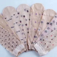 100 шт. = 50 пар/лот Женская мода Носки для девочек, красивые цветы Летний стиль