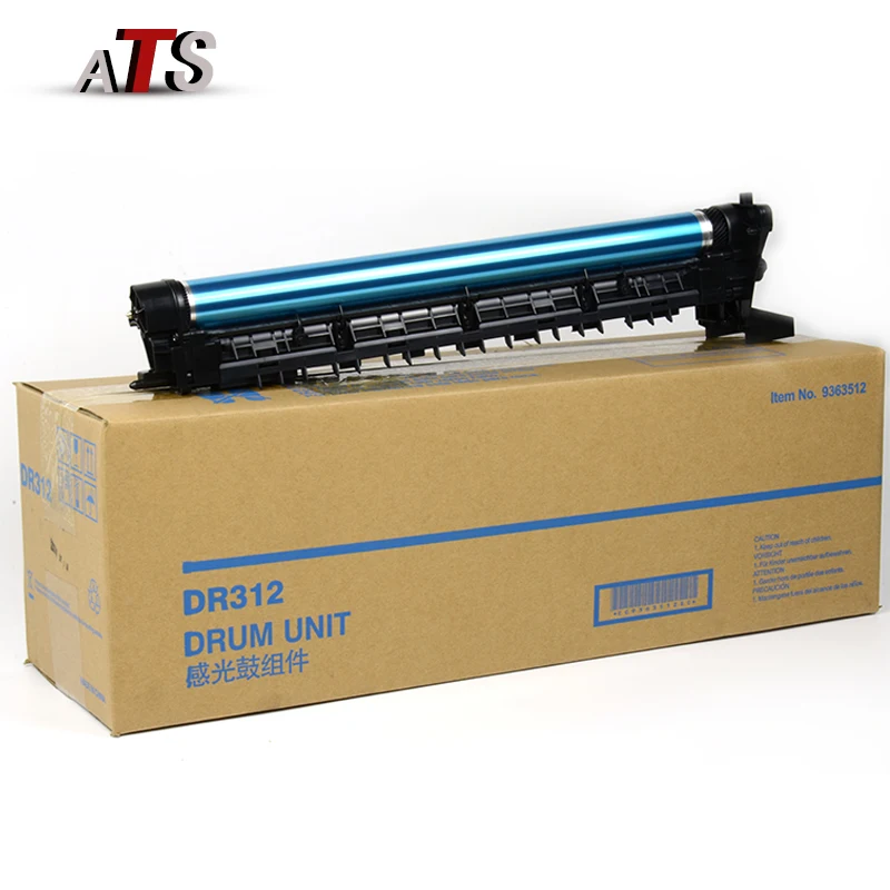 

DR312 OPC Drum unit Black Toner cartridge kit For Konica Minolta Bizhub BH 227 287 367 compatible Copier parts BH227 BH287 BH367