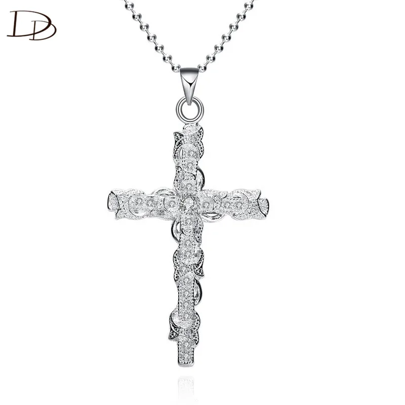 motorcycle cross necklace