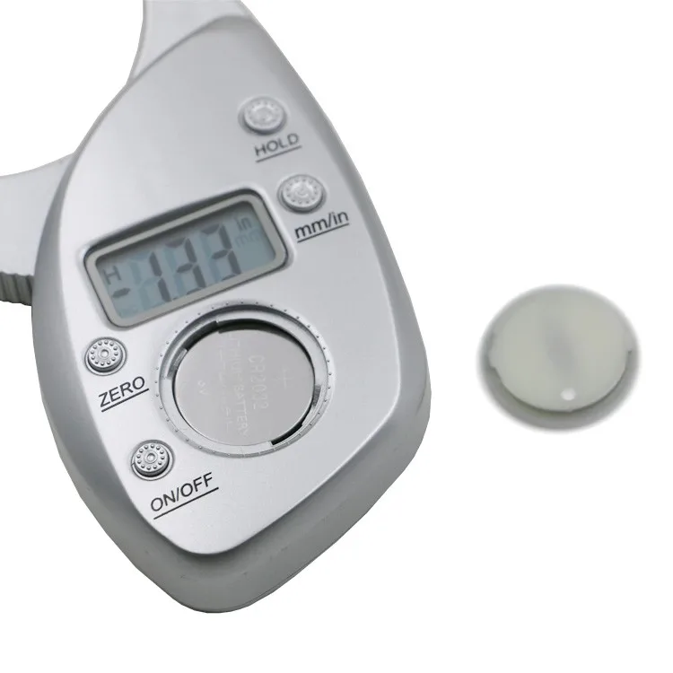 steel hardness tester Digital body fat caliper skinfold caliper LCD display Body Fat Caliper Fold Analyzer Measurement Thickness caliper personalized tape measure