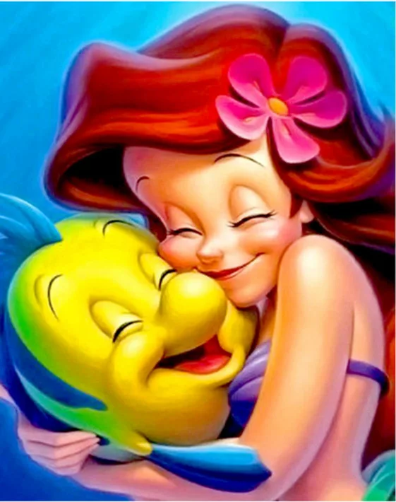 

Cartoon girl DIY Diamond Painting Dargon Beautiful girl Diamond embroidery full round cartoon girl Diamond painting Mosaic