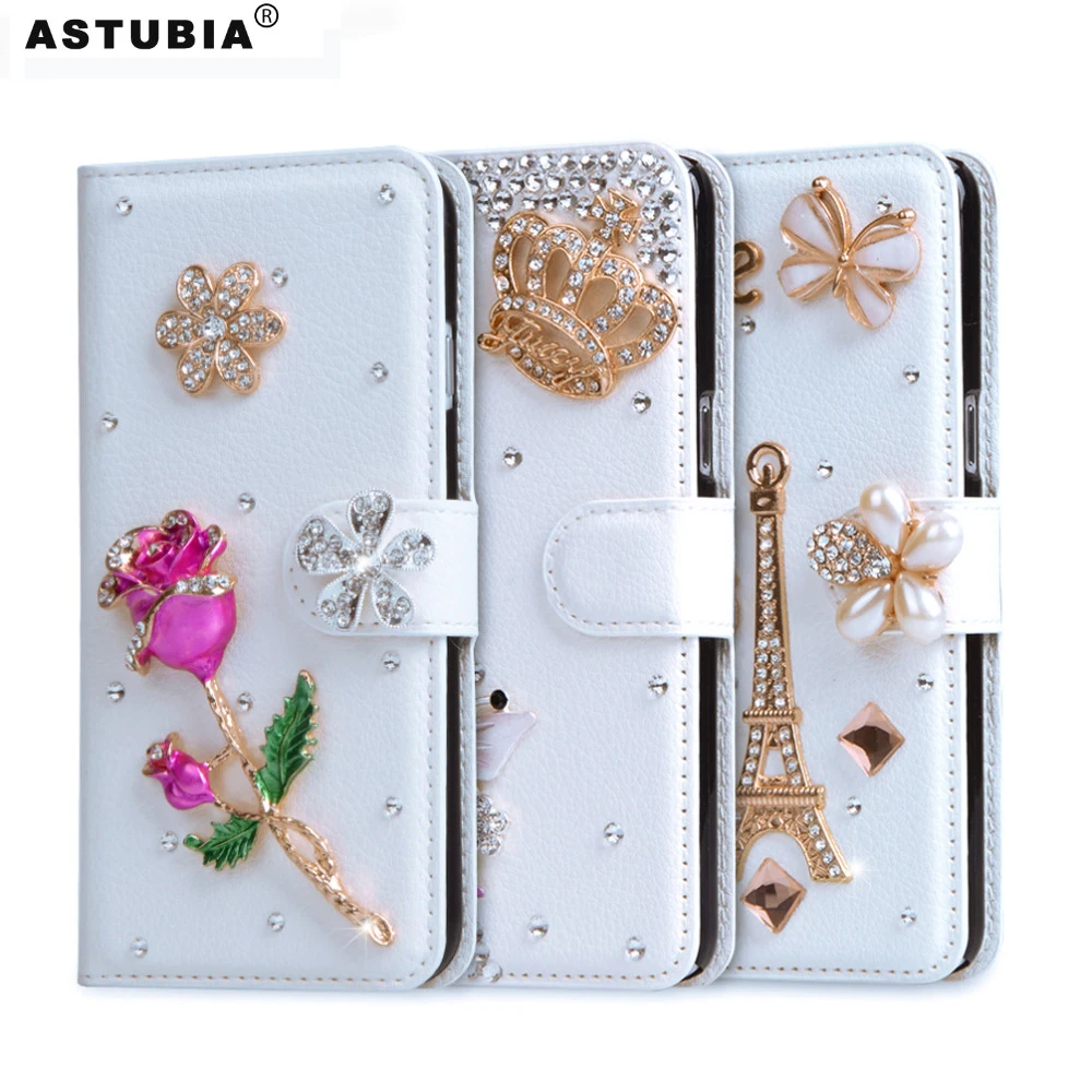 Glitter Case For iPhone 7 Wallet Flip Leather Case For Apple iPhone 4 4s 5 5s SE 5C 6 6s plus