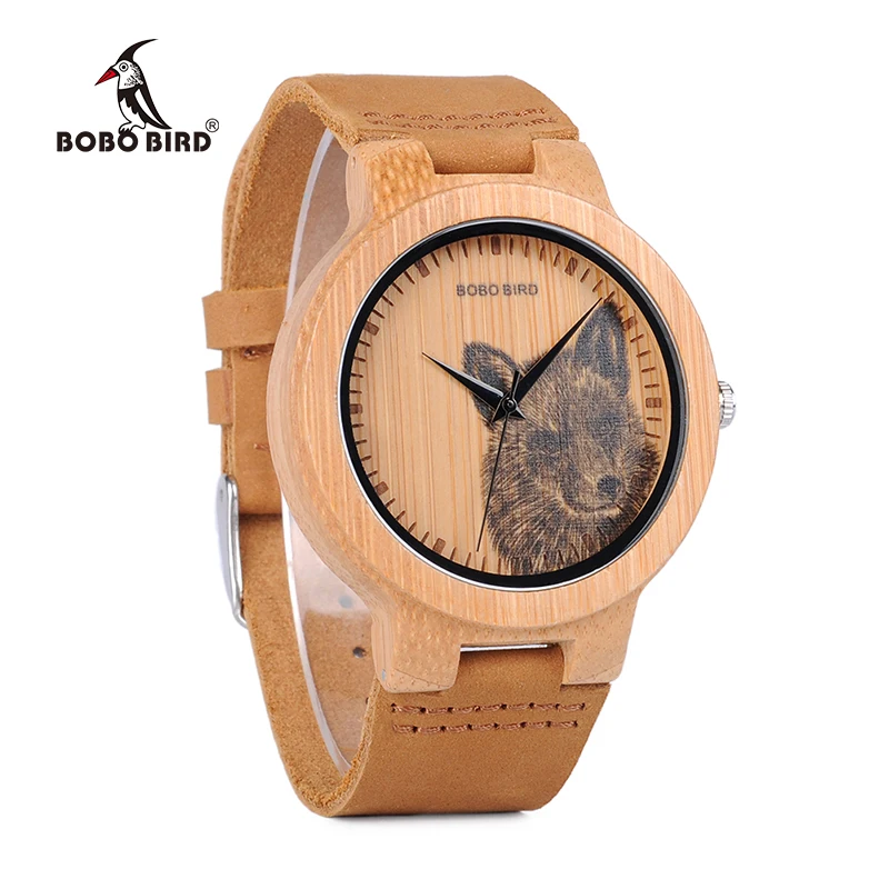 BOBO BIRD Men Wood Watches Women Top luxury Brand Design bamboo Wooden Wristwatches forLadies With Leather Bands in gift box