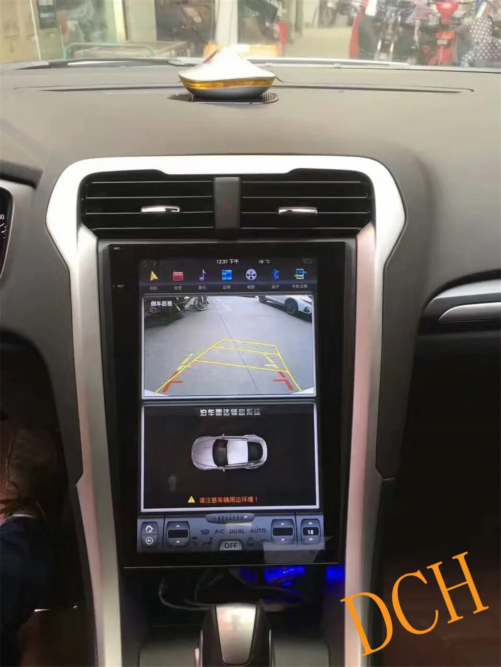 12.1''  Vertical tesla style Android 9.0  Car DVD player GPS Navigation for Ford Mondeo fusion 2013-2018 PX6 CARPLAY RADIO AUTO best truck gps