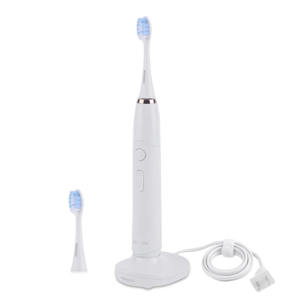 

SN801 Wireless Electric Toothbrush Ultrasonic Vibration Rechargeable Smart Tooth Brush With Replacement Heads
