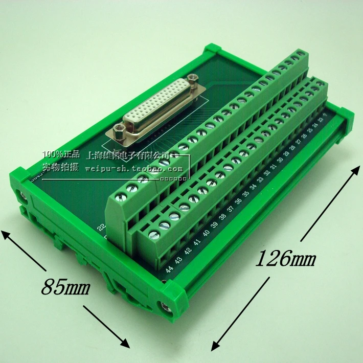 

B2 Servo Driver CN1 DB44 Relay Terminal Board 44 Core Relay Terminal 44 Pin Adapter Board