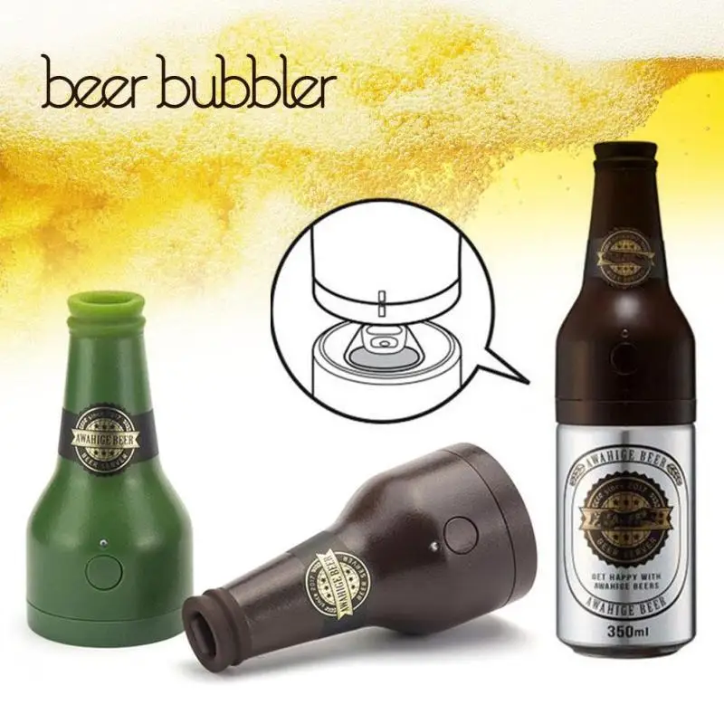 Portable Electric Beer Server Ultrasonic Creamy Beer Foam Maker