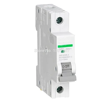 

1P non polarized 250V DC circuit breaker from 1A to 63A with TUV