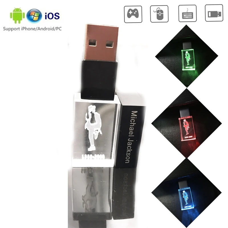 

MICHAEL JACKSON Commemorative Edition USB flash drive 32GB 64GB usb 3.0 128GB pendrive 16GB 8GB pen drive flash memory stick