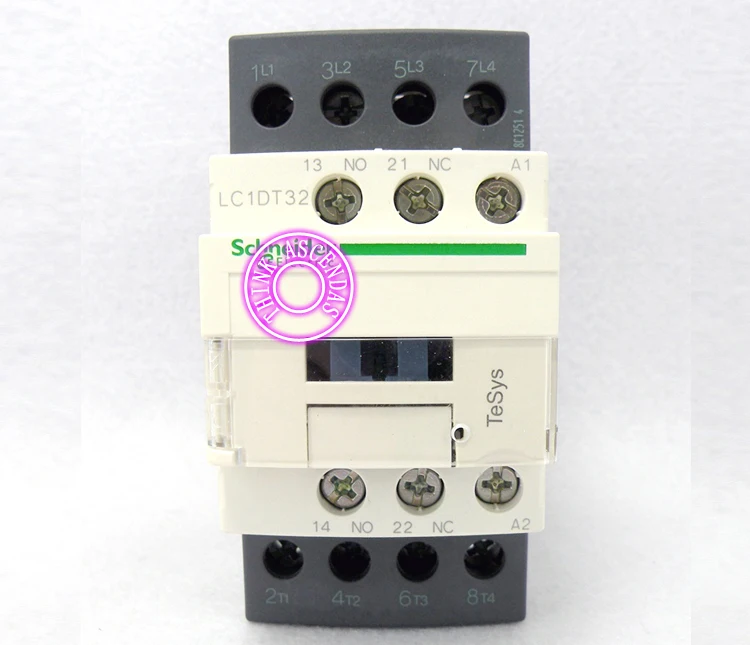 

LC1D Contactor LC1DT32 LC1DT32JDC 12V / LC1DT32KDC 100V / LC1DT32LDC 200V / LC1DT32MDC 220V / LC1DT32NDC 60V/ LC1DT32PDC 155V DC
