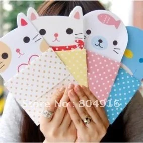 Cute Stationery Cartoon Writing Paper + Envelope Set 10