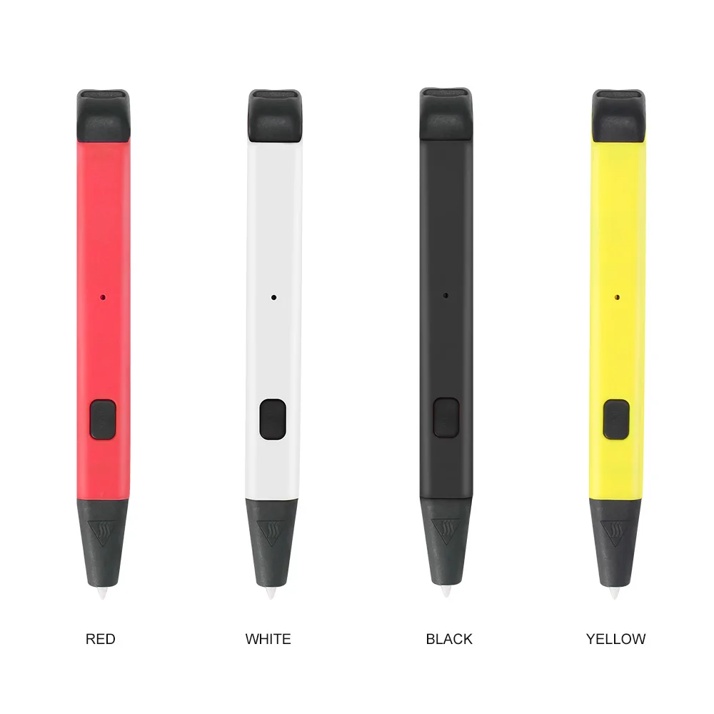 Penobon 3D Pen DIY Drawing Printer Handle with EU/AU/US/UK Plug PLA Filament Low Temperature Birthday Girft For Kid | Компьютеры и