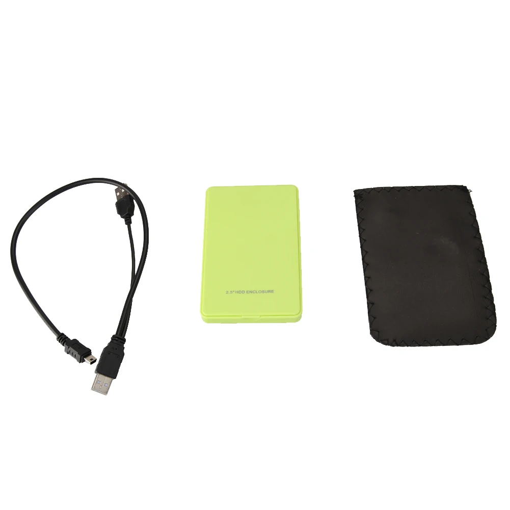 2,5 дюймов SATA к USB 2,0 HD жесткий диск HDD SSD Внешний карман Box up 2 ТБ для Mac OS тетрадь портативных ПК