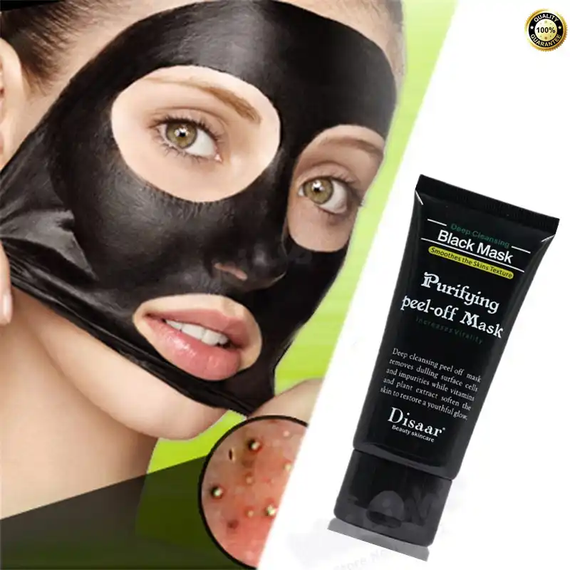 masque facial en noir masque facial en noir