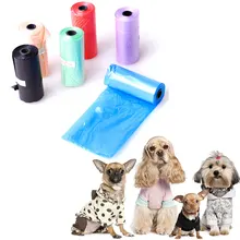 1 шт биоразлагаемые мешки для собачьих какашек-прочные герметичные мешки для домашних животных-поддерживает спасение собак(15 штук/шт