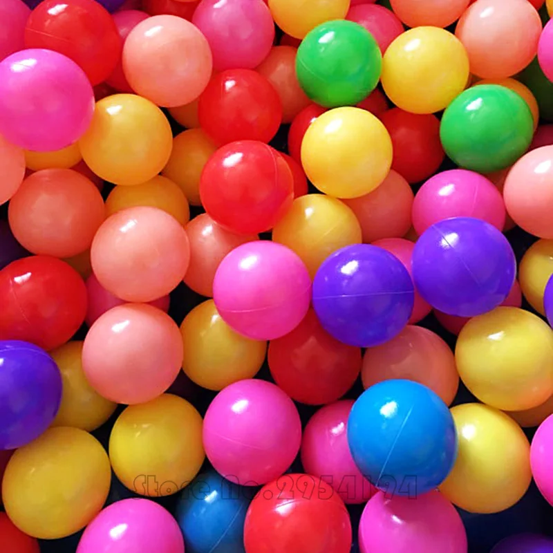 

50pcs /set Baby Antistress Play Ocean Balls Kids Ball Anti Stress Plastic Ball Pool Pit Game Toys For Children Balloon Gift