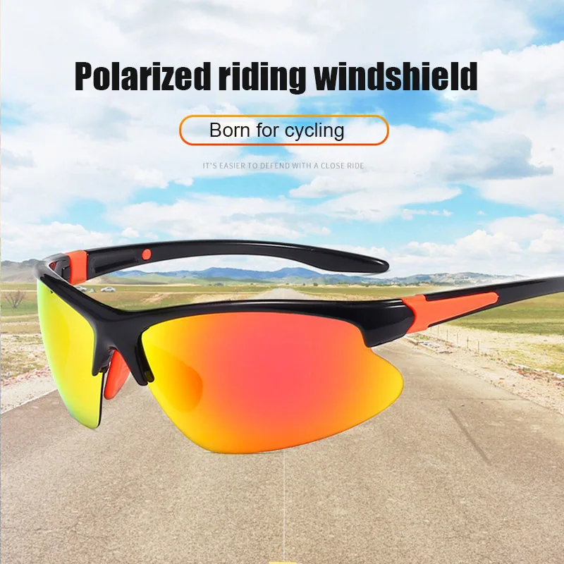 Men Polarized Glasses Ultralight Windproof UV Protective Fishing Cycling Sport Sunglasses MC889