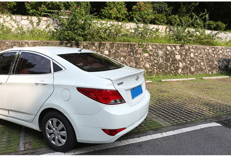 Подходит для hyundai Verna спойлер из АБС-пластика
