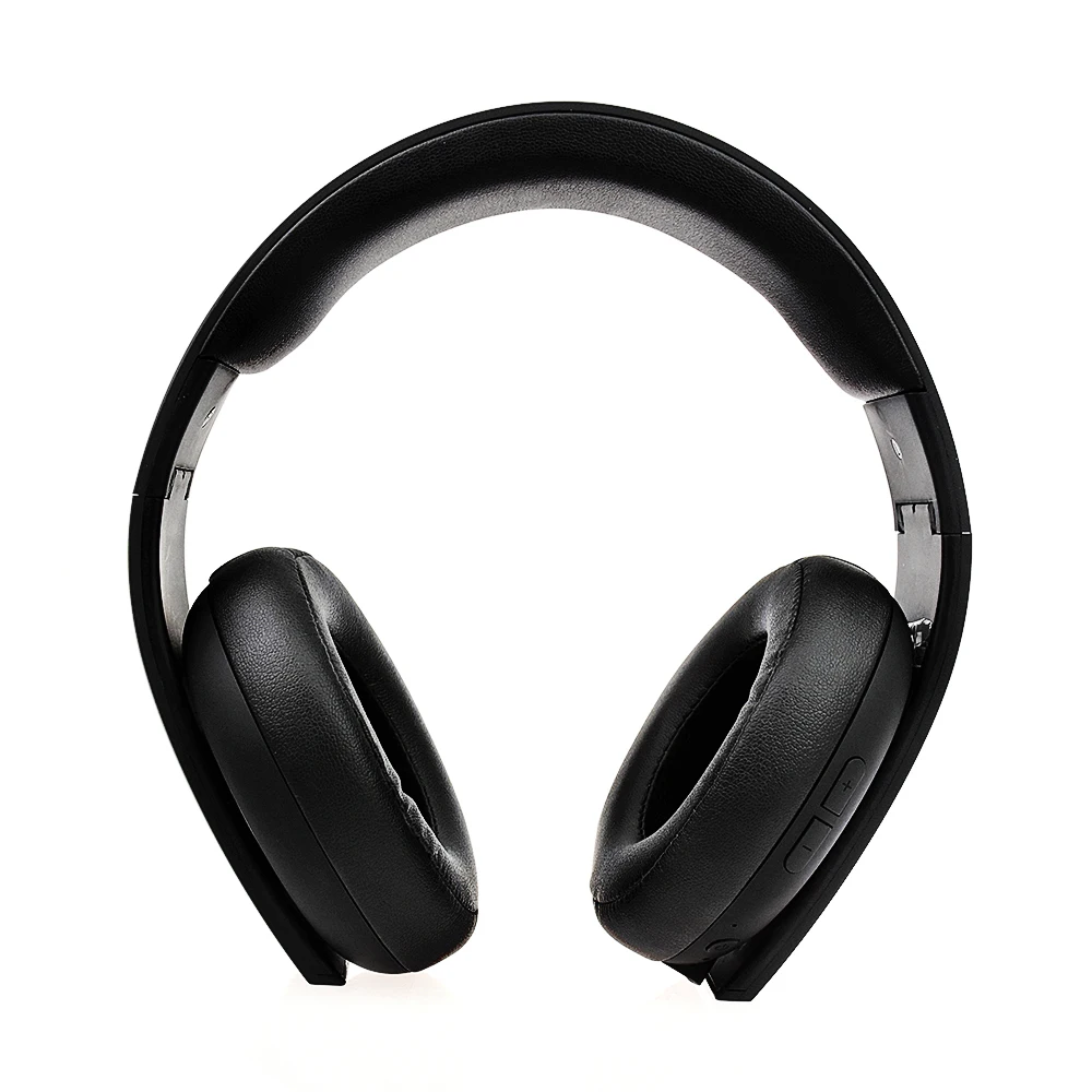

HIFI Wireless Bluetooth Headphone Earphone Stereo Microphone Foldable Comfort Soft Earmuffs Headset Bass Phone PC Game Blue Red