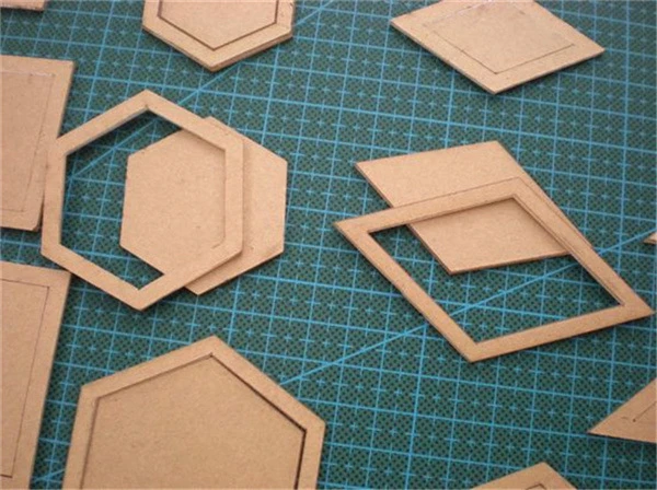

54 PCS/SET QUILTER STYLING TOOL CLOTH FOR QUILTING SUPPLIES HANDMADE MIXED QUILT TEMPLATES ACRYLIC DIY TOOL FOR PATCHWORK