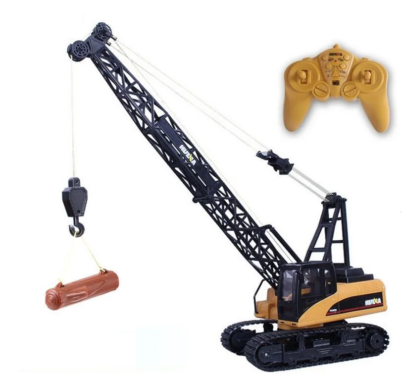 

New RC Excavator Crawler Digger 157 16CH 2.4G alloy Metal Electric Remote Control Tower crane Hoist Constructing truck model toy