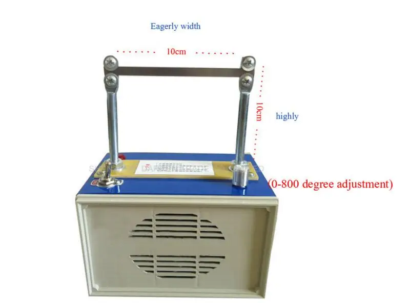 Ручная машина для горячей резки ленточный ткацкий станок многоцелевой электрический ножницы 10 см жадно машина с регулировкой температуры