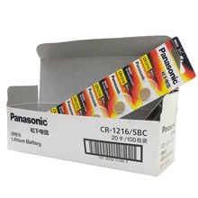 100pcs/lot Panasonic CR1216 Button Batteries DL1216 BR1216 Cell Coin Lithium Battery 3V 5034LC For Watch Electronic Toy Remote 100pcs/lot Panasonic CR1216 Button Batteries DL1216 BR1216 Cell Coin Lithium Battery 3V 5034LC For Watch Electronic Toy Remote