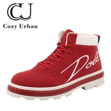 

Cozy Urban 2018 autumn winter mens shoes casual ankle boots for party