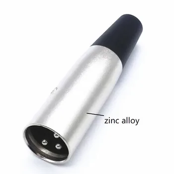 

10PCS/5Pairs Male and Female 3Pin XLR Microphone Audio Cannon XLR Cable Connectors