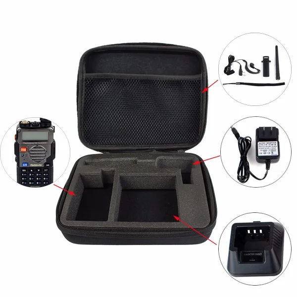 Black Storage BoxBag Carrying Case (9)