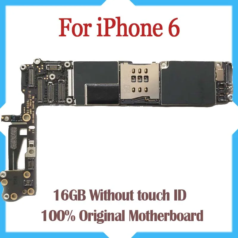 Оригинальная Заводская разблокированная материнская плата для iPhone 6