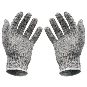 

Anti-cut Gloves Safety Cut Proof Stab Resistant Stainless Steel Wire Metal Mesh Kitchen Butcher Cut-Resistant Safety PVC Gloves