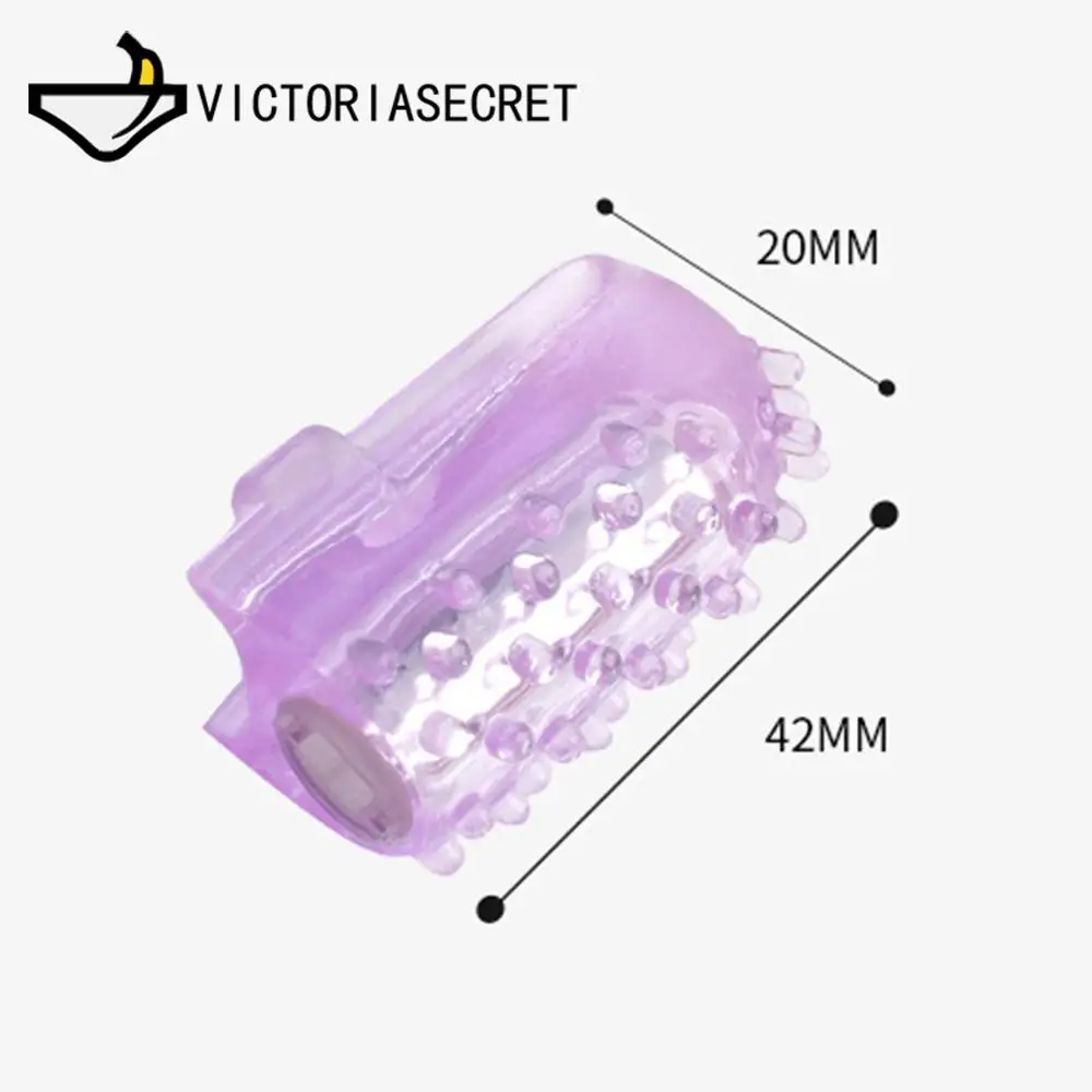 Finger Sleeve Vibrator Clitoral G-spot  Massager Silicone Masturbator Sex Toys for Women Adults Game Sex Machine Product Dildo