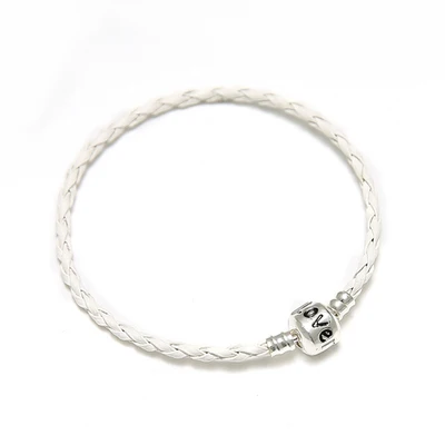 CUTEECO New High Quality Charm DIY Bracelet Multiple Styles Silver Snake Chain 17-21cm Brand Bracelet For Women Men Jewelry - Окраска металла: 20cm