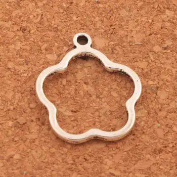 

Open Plumeria Flower Spacer Charm Beads 20x22.8mm 250PCS zinc alloy Pendants Alloy Handmade Jewelry DIY L324