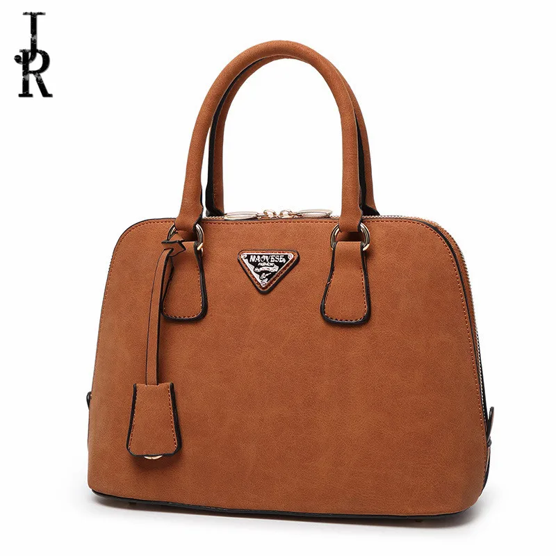 

Spring woman Handbag PU Leather Women Big Shoulder Bags Zipper Soft Ladies High Quality Bolsas Femininas candy color shell bag