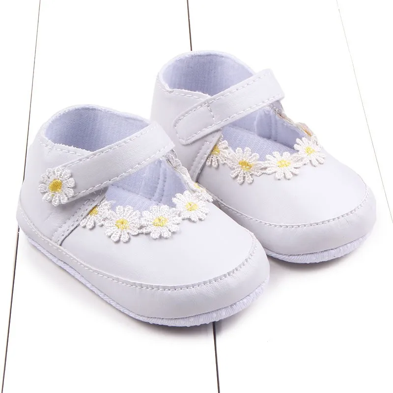 

Baby Princess Shoes Autumn Small Flowers Toddler Infant Girl Shoes