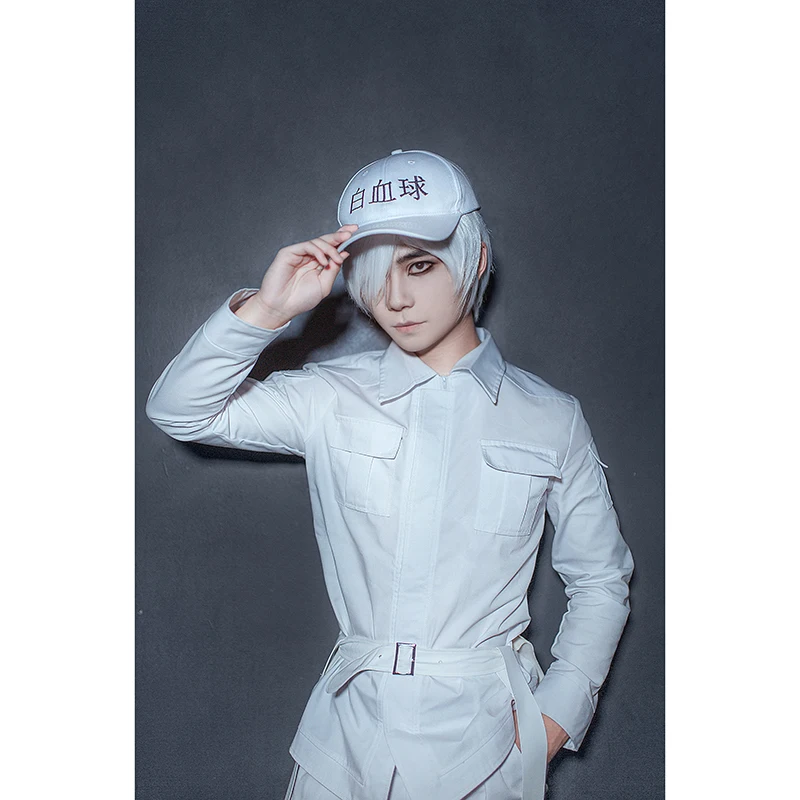 ROLECOS японское аниме Hataraku Saibou Косплей волосы лейкоцит головной убор элемент для