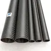 1PCS Twill Matte 3K Carbon fiber circular tube Length 500mm high hardness OD 8mm 10mm 12mm 16mm 20mm  25mm 30mm ► Photo 2/3