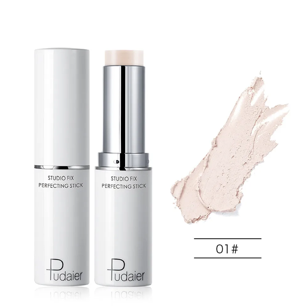 

Pudaier Concealer Maquiagem 1PCS Face Highlight Contour Stick Beauty Makeup Face Powder Cream Shimmer Concealer Jan3
