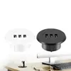 Best Price 5cm Grommet Hole In-Desk Mounting 3 Ports USB 2.0 Hub For Laptop PC Computer 9jdYbpwg