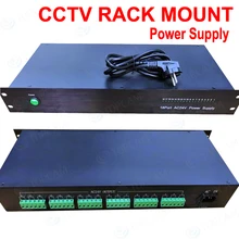 18 каналов Питание Вход AC110/220 V; Выход AC24V 20A 24 V CCTV крепеж для установки в стойку блок питания(подходит для 1.5U/стойка 19 дюймов) безопасности Камера