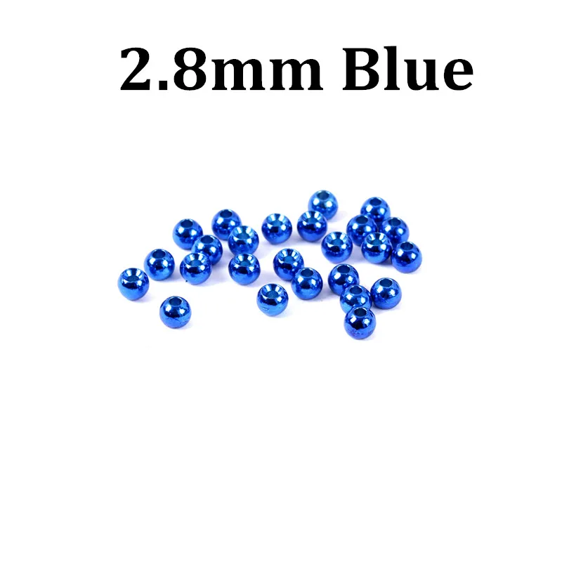 2.8mm Blue Maximumcatch25 штук 2,0-4,6 мм вольфрамовый мухобойный материал мухобойные шарики металлические мухобойные шарики Нимфа - Цвет: 2.8mm Blue
