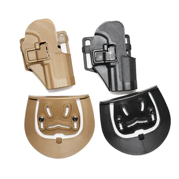 

A++ Airsoft USP Holster Tactical Paintball Hunting Holster W/ Waist Paddle Belt Loop HK USP COMPACT Right Hand