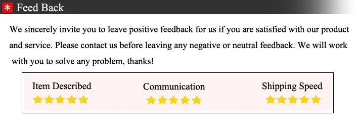 feedback
