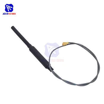 

diymore 2.4GHz WIFI Antenna 3DBI UFL IPEX Connector Brass Inner Aerial 23cm Length 1.13 Cable HLK-RM04 ESP-07