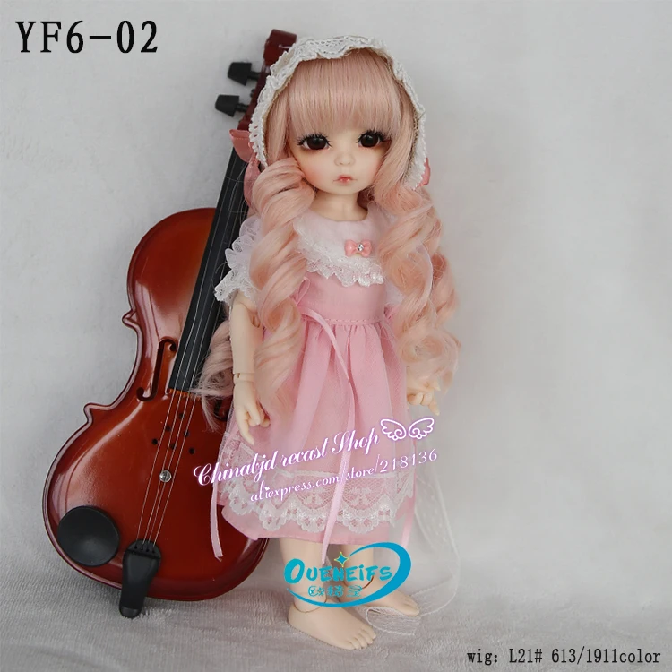 BJD SD Кукла Одежда 1/6 платье принцессы Стиль Kawaii для лат Littlefee Linachouchou тела YF6-01/02/15/20 аксессуары для куклы